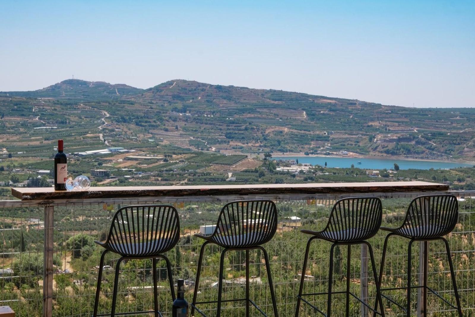 פסגת גן עדן בחרמון Villa Majdal Shams Bagian luar foto